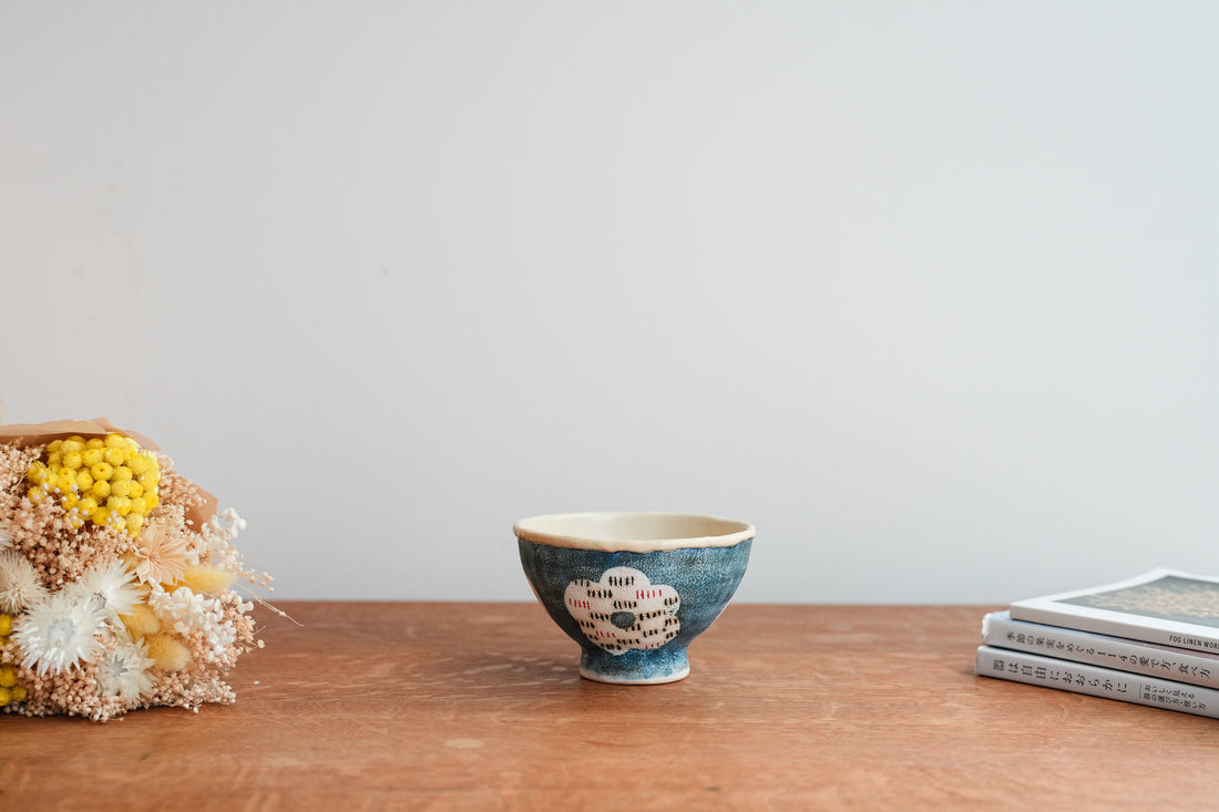 Hapun Pottery 拝志睦子 Rice Bowl HP08