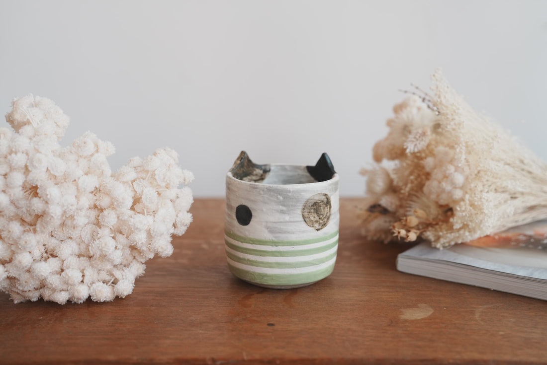 Fumiko Tsuchihashi 土橋文子 - Mug with Ears FT05 #3