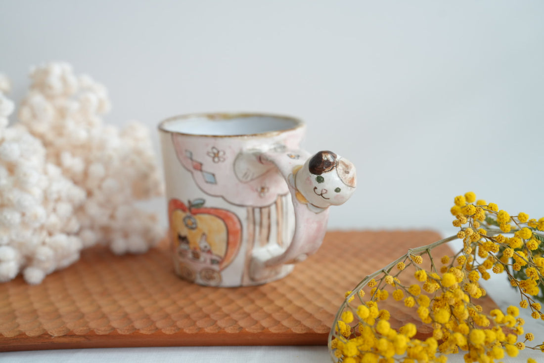 Sayo Horimizu 堀水小夜 Animal Handled Mug SH03