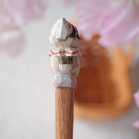 Ayataro Large Spoon - Cat with White Hat - aya10