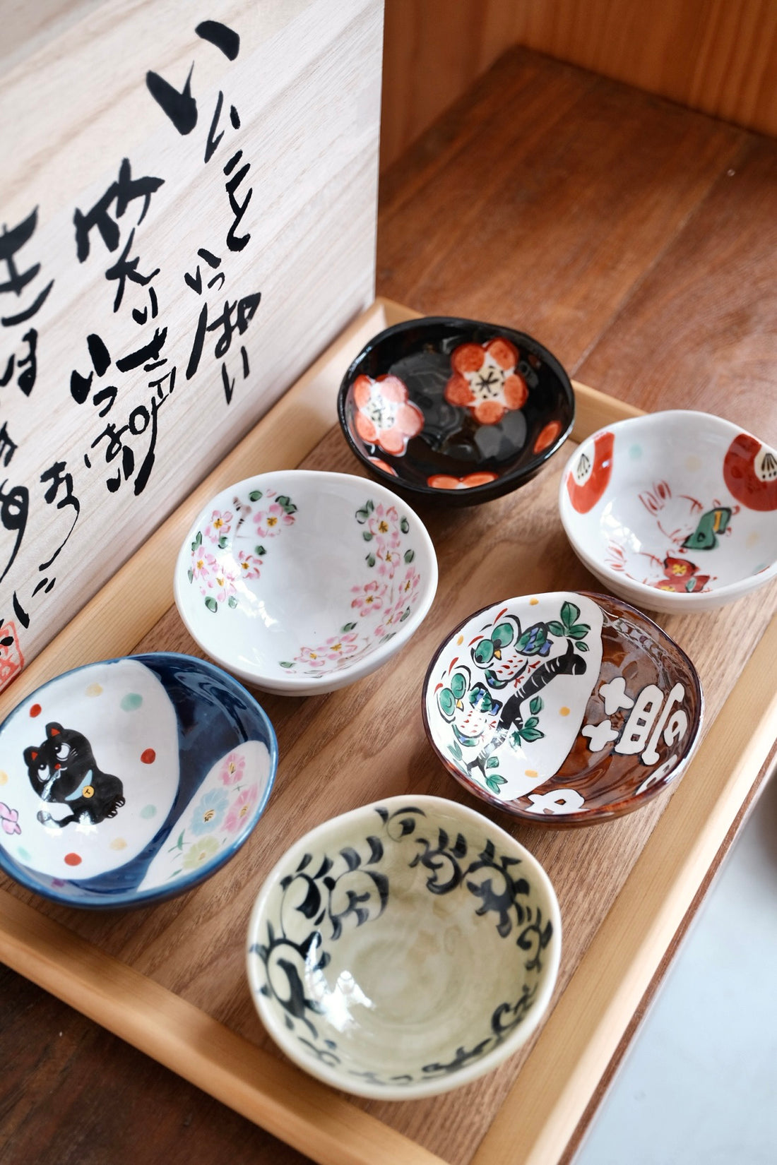 夕立窯 Japanese Style Small Plate Gift Set (Set of 6)