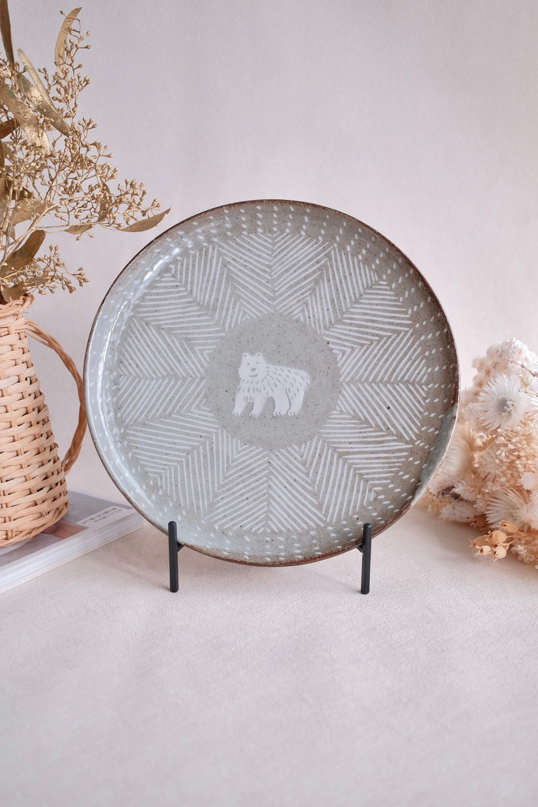 Ayane Hamada 濱田綾音 Large Animal Plate AY11