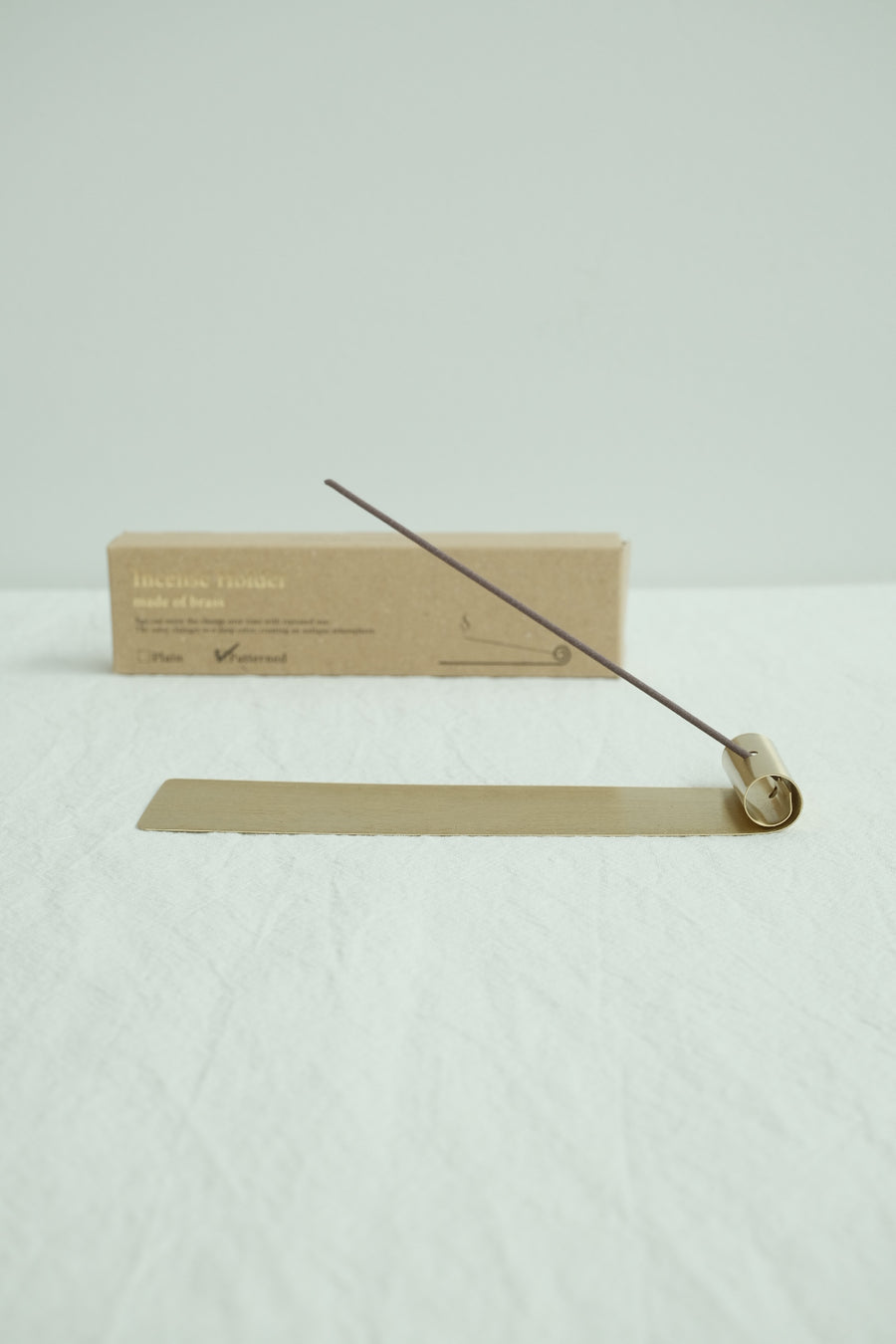 KOUSAIDO - Incense Holder Brass Plate