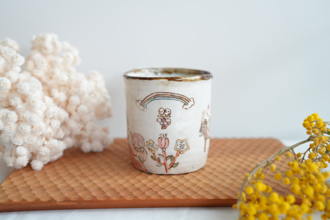 Sayo Horimizu 堀水小夜 Animal Handled Mug SH03