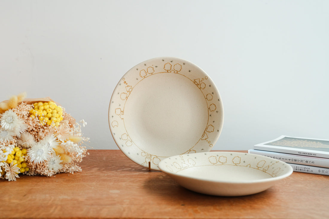 Chiho Yoshida 穗屋工房 Deep Plate - CY41