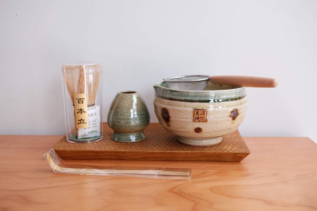 Matcha Bowl Set - Sand