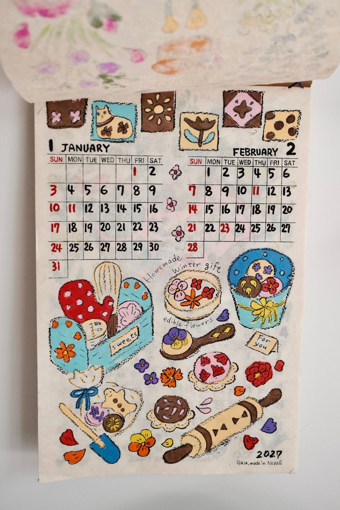Nepali Paper Calendar 2027