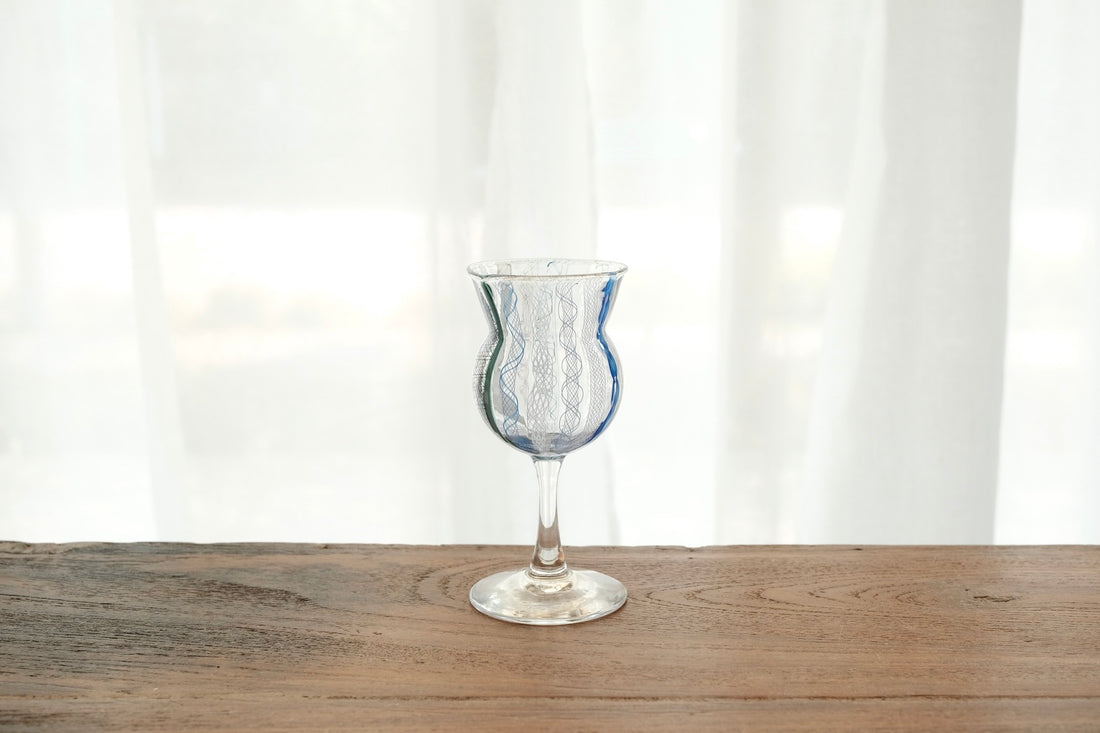 Makiko Kitagata 北形槙子 Lace Liqueur Glass MG09