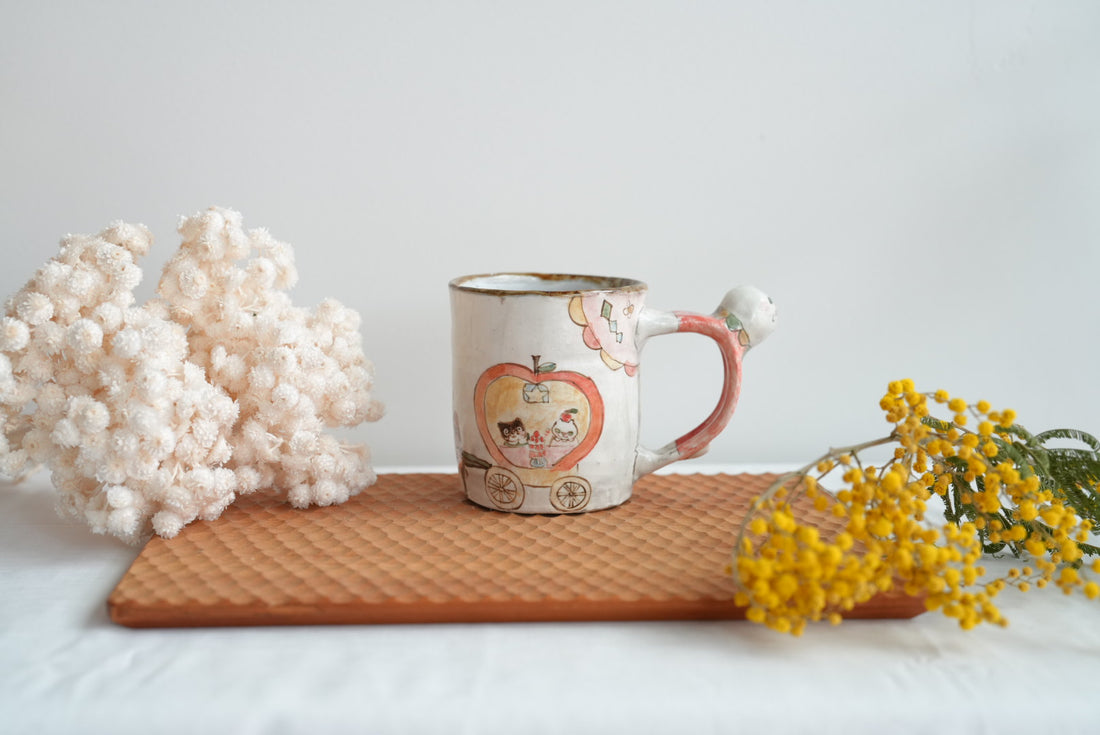 Sayo Horimizu 堀水小夜 Animal Handled Mug SH03