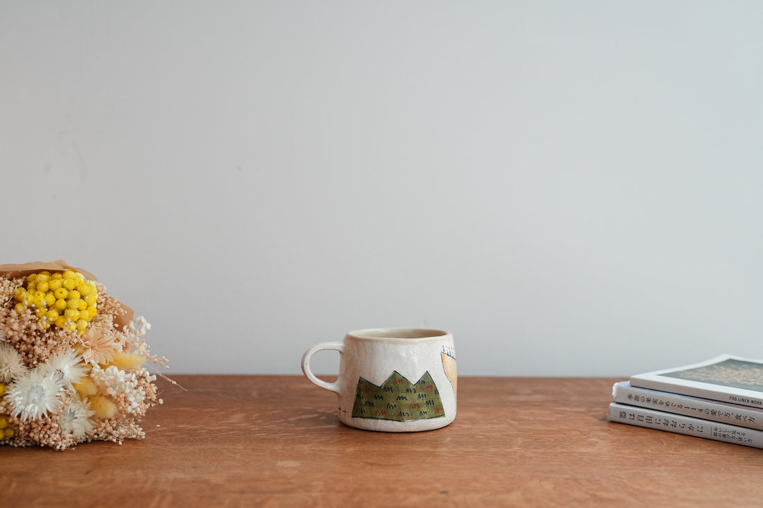 Hapun Pottery 拝志睦子 Mug HP03