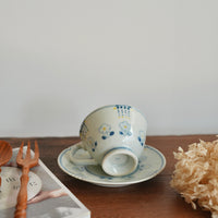 Maya Inamura 稲村真耶 Yellow Flower Mug and Saucer Set MI27