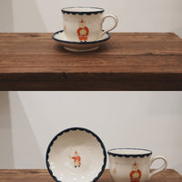 Yukiko Nagahama 長浜由起子 - Christmas Mug with Saucer YN01