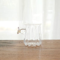 Makiko Kitagata 北形槙子 Lace Flower Handle Glass MG10