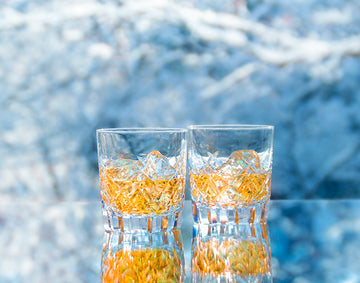 Kagami Crystal - Whisky Glass, A pair of Whiskey Glasses
