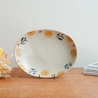 Kumiko Ishikawa 石川久美子 Large Oval Plate KI16