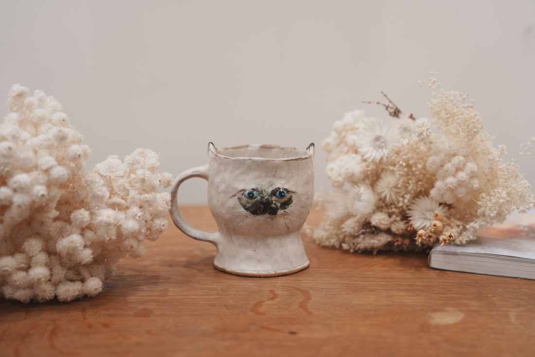 Shoko Matsuura 松浦唱子 Cat Mug SM04 #8