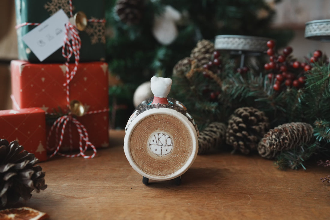 Akio Toyama 外山亜基雄 - Wood Grain Car Mug AT01