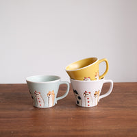 Hasami Ware Matte Cat Mug