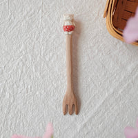 Ayataro Large Fork - Cat in Red Pants - aya14