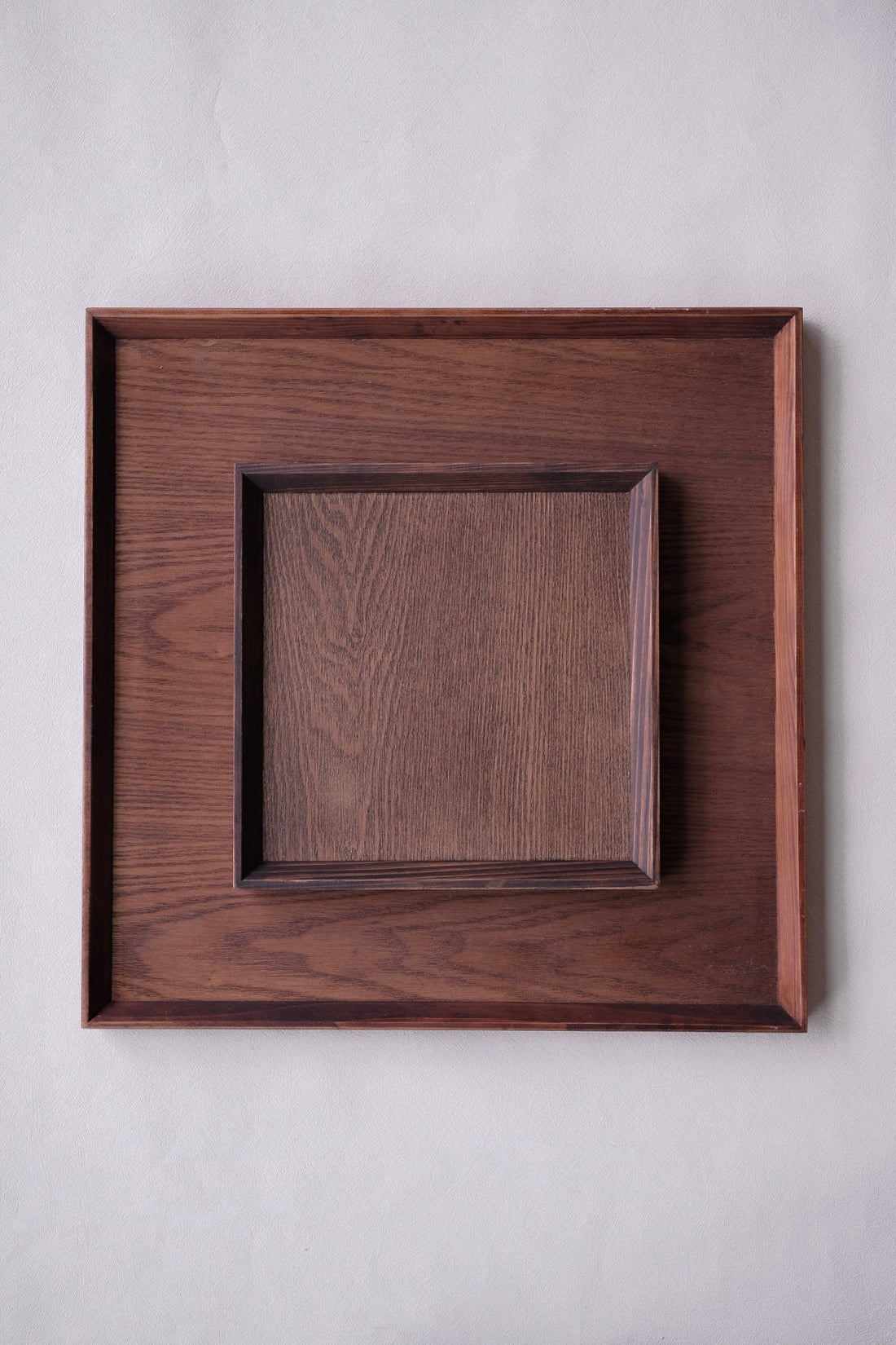 Non-Slip Surface Natural Wood Serving Tray