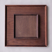 Non-Slip Surface Natural Wood Serving Tray