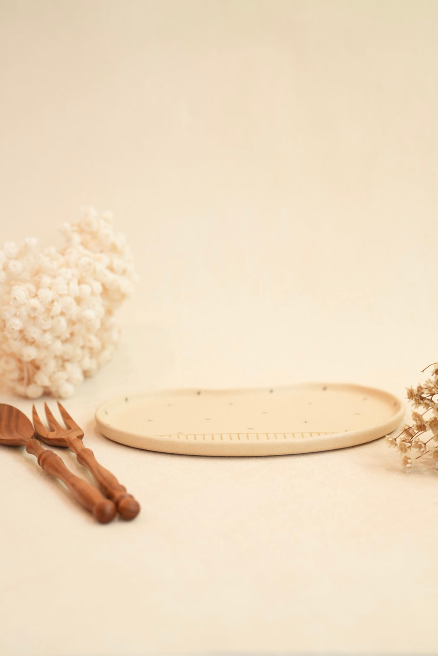 Chiho Yoshida 穗屋工房 Plate - Irregular Shape CY19