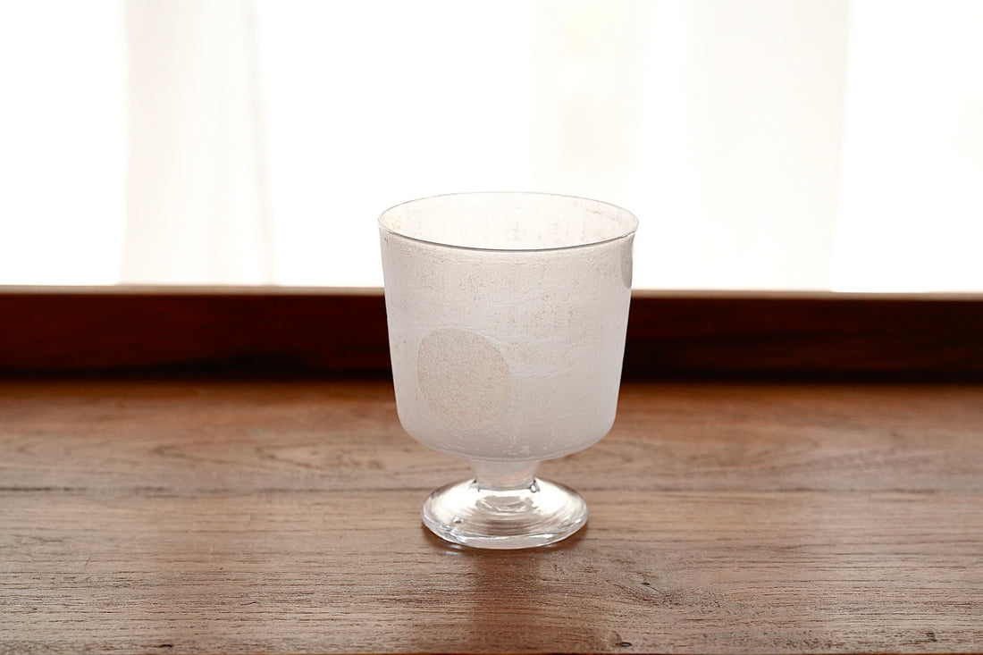 Juri Horino 堀野自由里 Circle Glass Goblet JH03