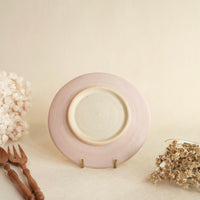 Makiko Sato 佐藤牧子- Pink Mixed Pattern Round Plate MS03