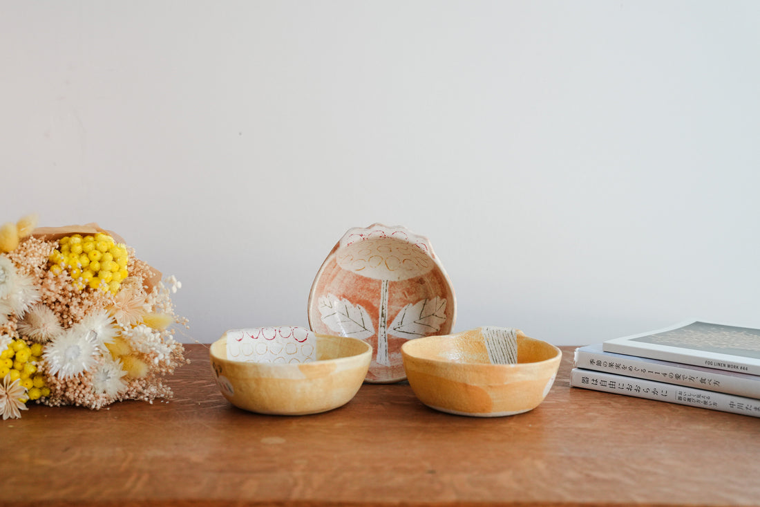 Hapun Pottery 拝志睦子 Small Plate HP17