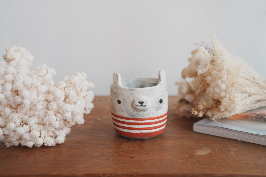 Fumiko Tsuchihashi 土橋文子 - Mug with Ears FT05 #8