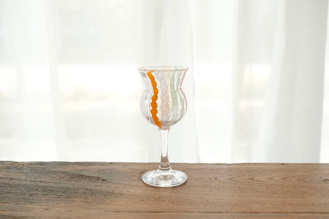 Makiko Kitagata 北形槙子 Lace Liqueur Glass MG09
