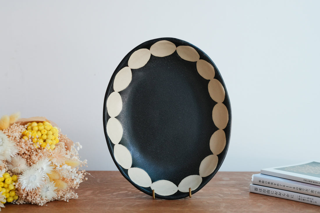 Ken Aoki 青木挙 Large Oval Bowl KE13