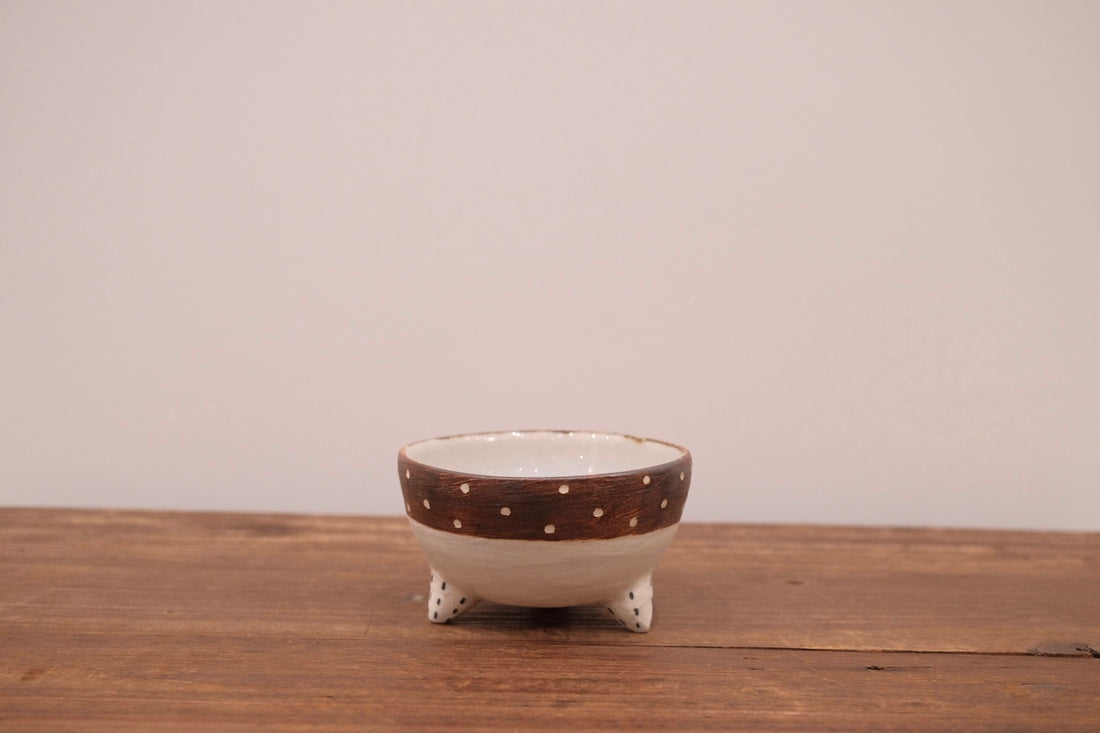 Emishi Kobo 池田匡優&美弥子 - Bowl with Stand EK21