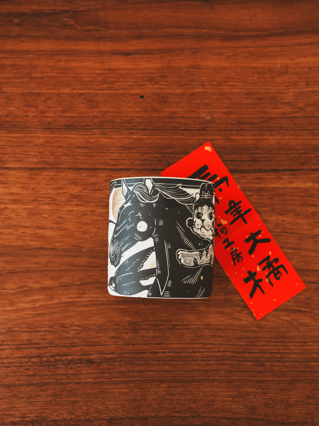 Shirogarasu Studio Chinese Zodiac Limited Edition - Horse Cup BY19