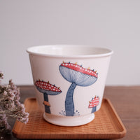 QIU Studio- Red Mushroom Tea/Coffee Cup