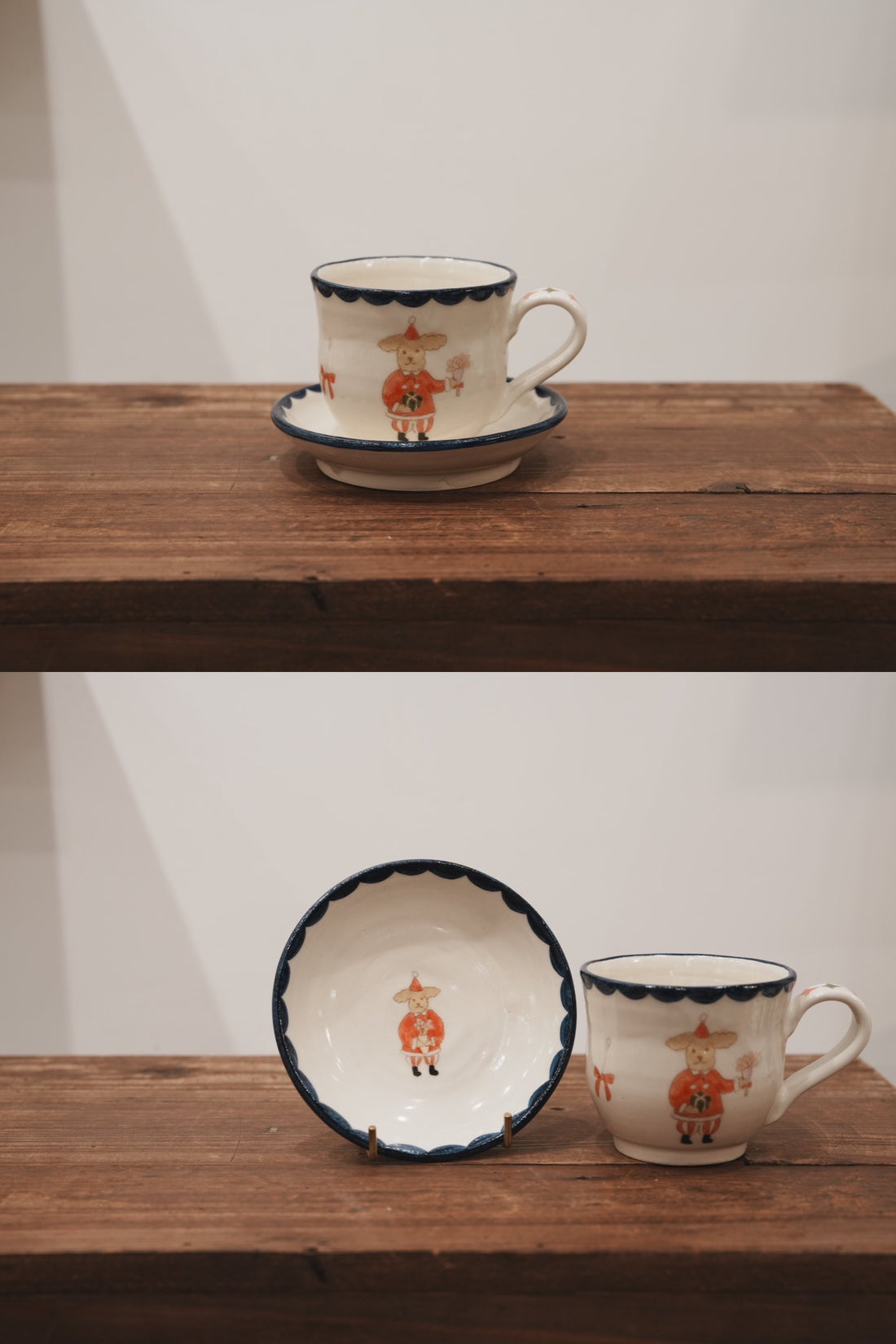 Yukiko Nagahama 長浜由起子 - Christmas Mug with Saucer YN01