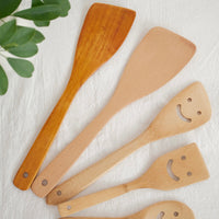 Natural Wood Kitchen Spatula