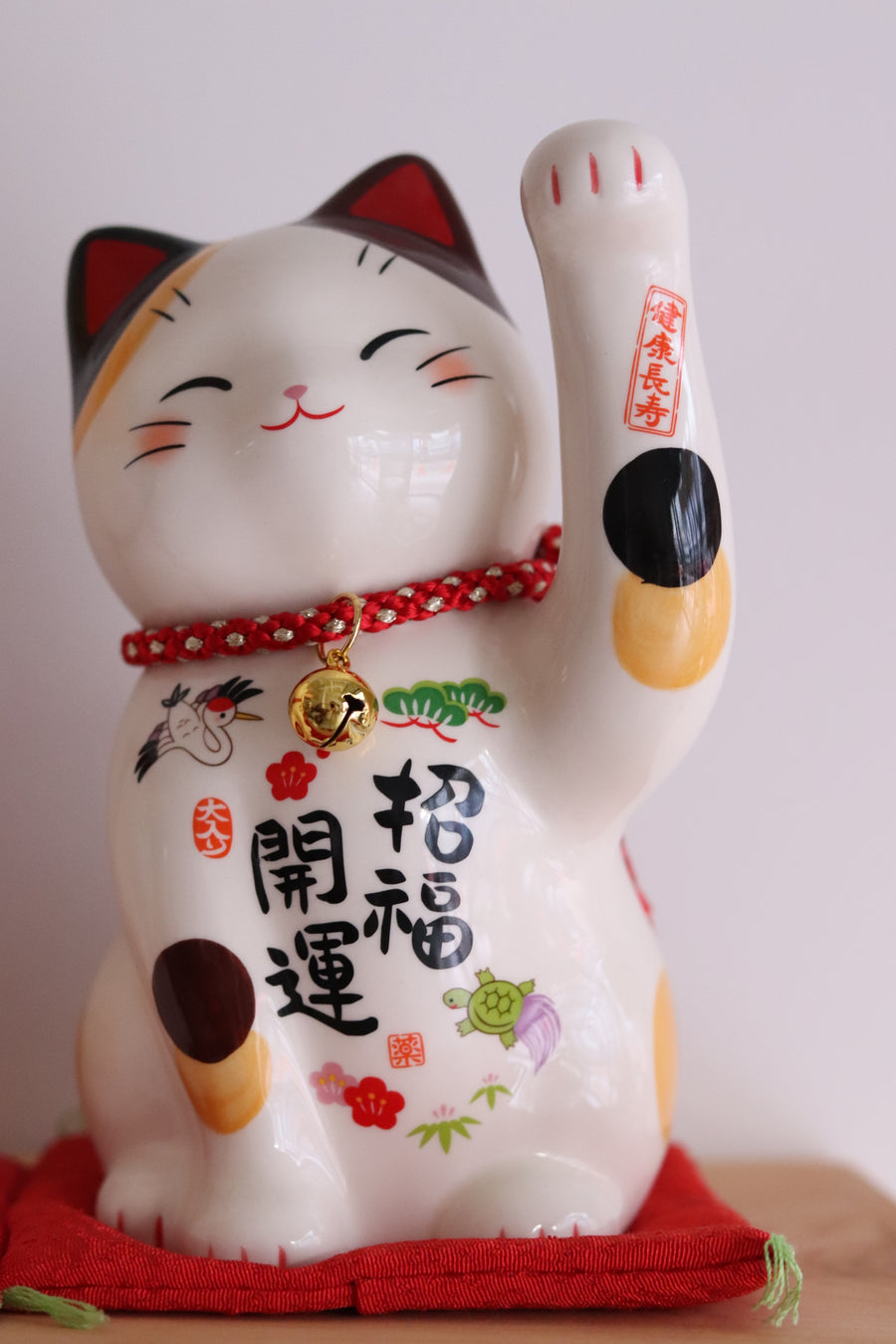 Colorful Fortune-Inviting Lucky Cat Large