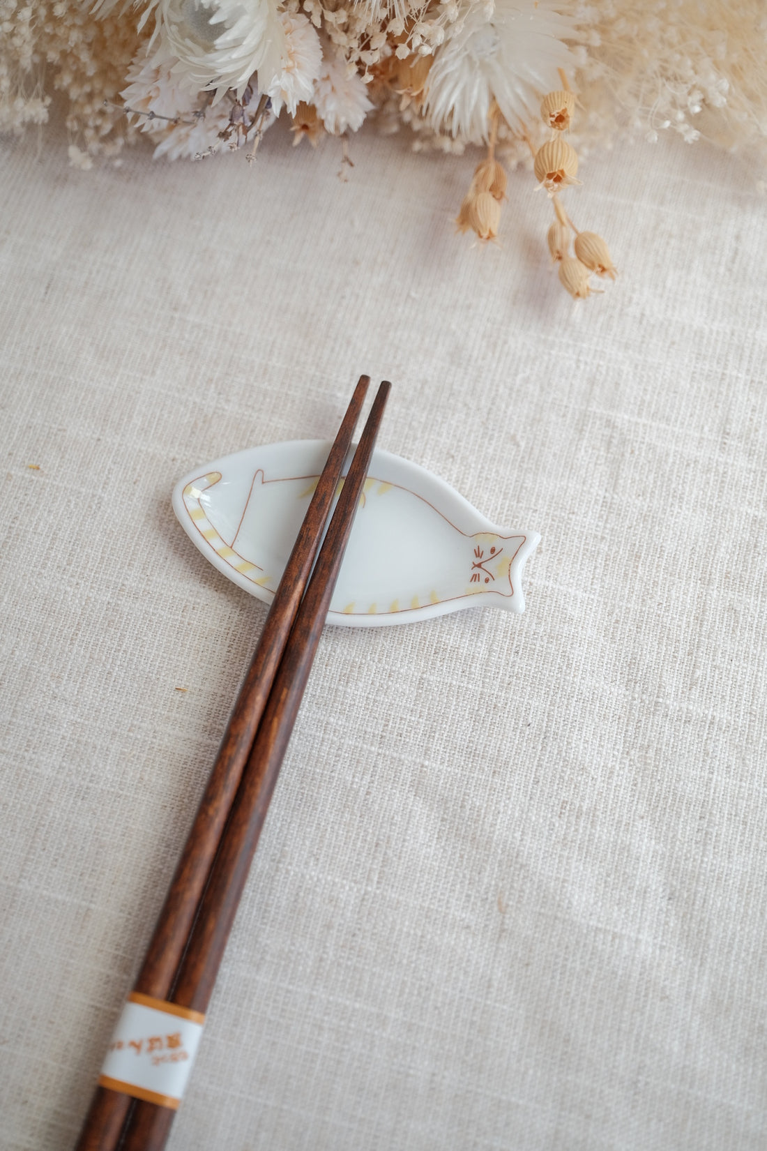Kutani Ware Chopstick Rest