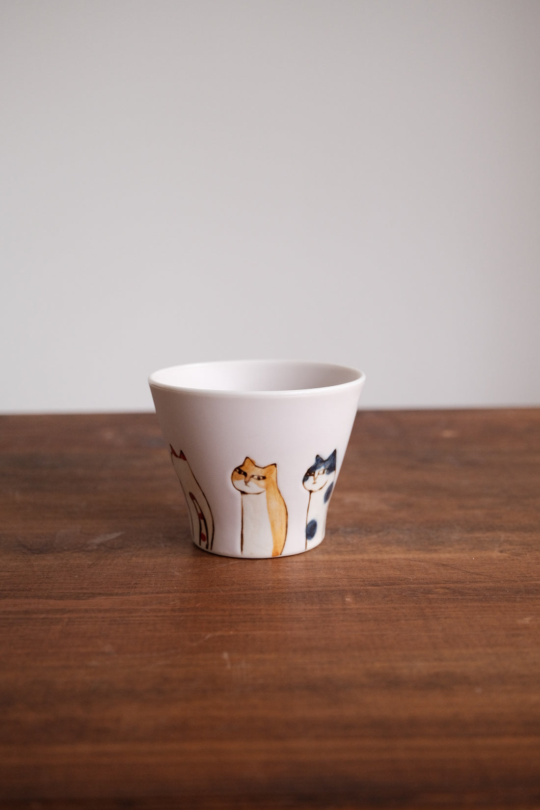 Hasami Ware Matte Cat Mug