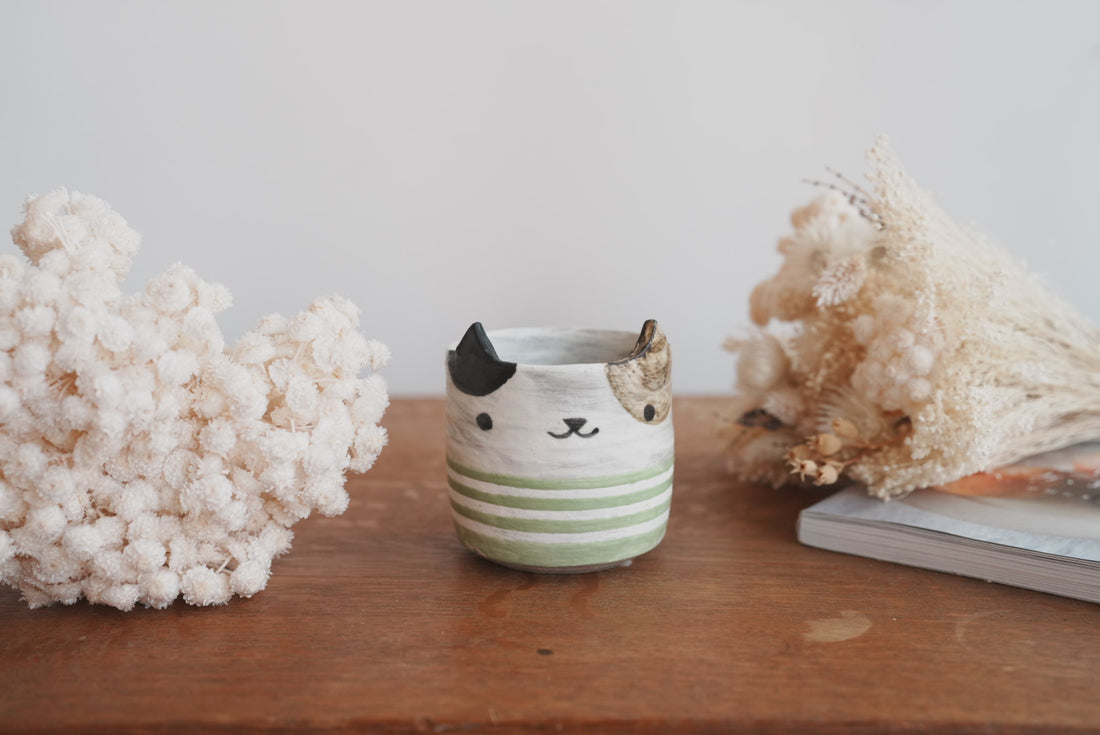 Fumiko Tsuchihashi 土橋文子 - Mug with Ears FT05 #3