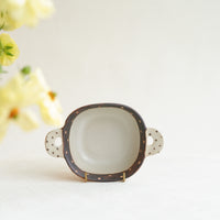 Misuzu Ishigami 石神美鈴 Small Double Handled Animal Square Plate MIS12