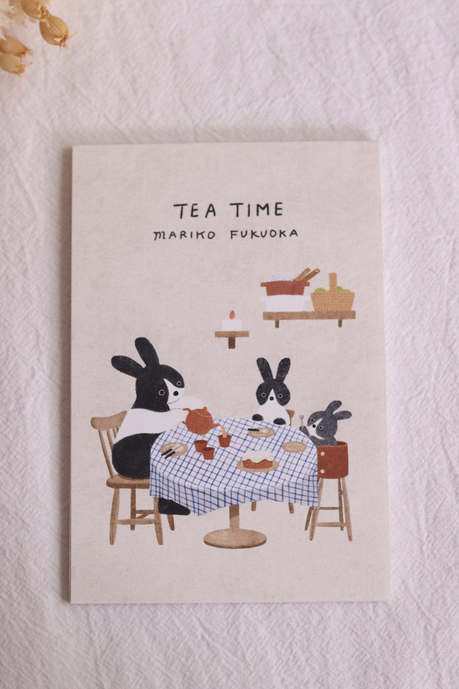 Mariko Fukuoka x Cozyca Products Postcard NoteBook