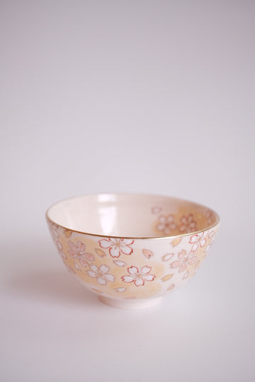 Taki Tomoda 友田多紀 Cherry Blossoms Matcha Bowl  - TT11