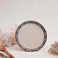 Kei Mitsumochi ミツ持啓 Flower Rim Small Plate KM83