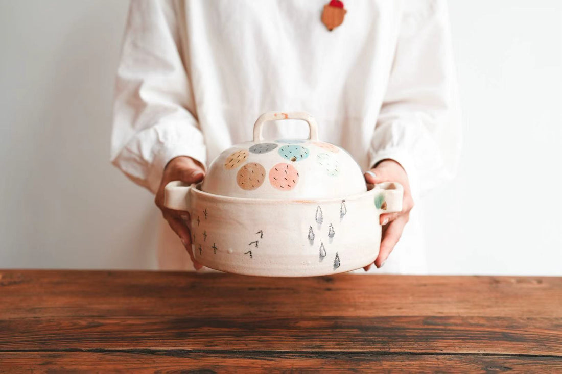Kumiko Ishikawa 石川久美子 Colorful Clay Pot KI23