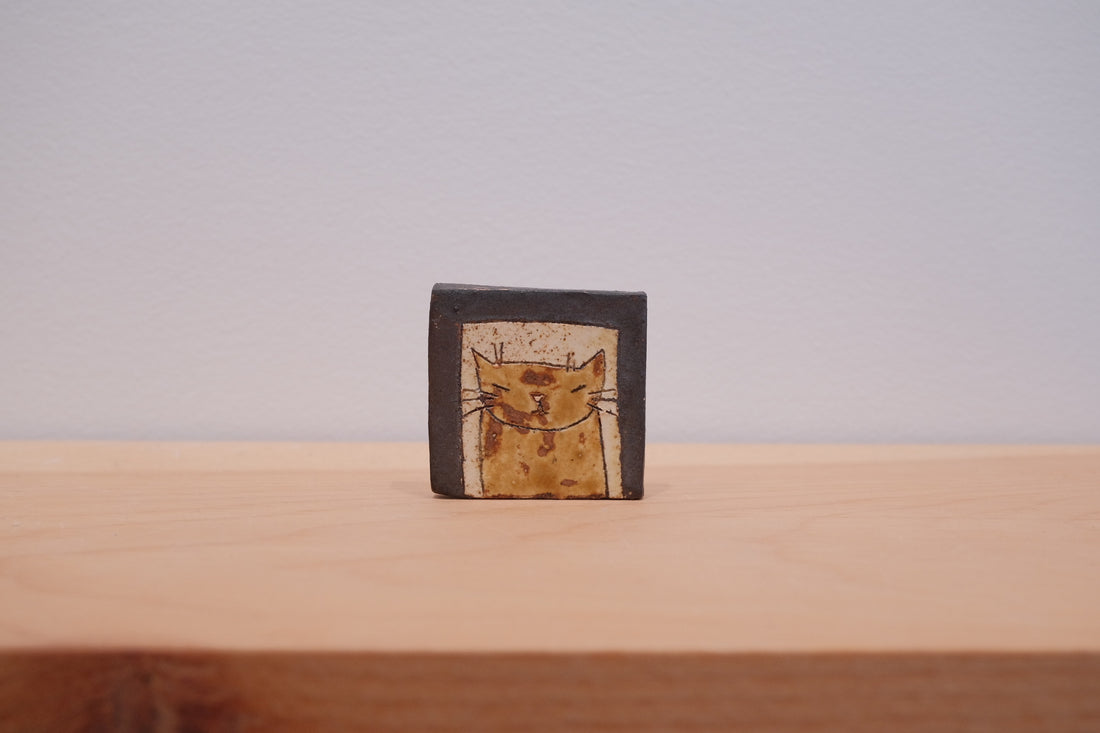 Shoko Hirano 平野照子 Cat Wall Decoration Small SR04