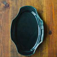 Maya Inamura 稲村真耶 Large Navy Oval Plate MI26