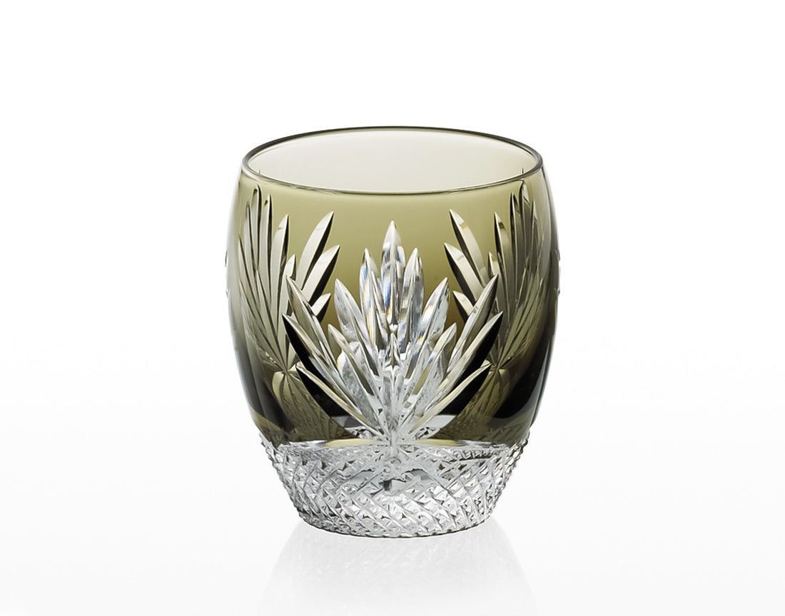 Kagami Crystal - Whiskey Glass, Edo Kiriko “Queen of the Night”