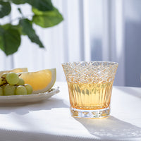 Kagami Crystal - Whiskey Glass, Edo Kiriko “Yume-iro” Yellow